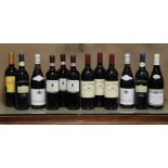 Twelve various bottles of vintage red wine, including 3 x 1991 Clos du Marquis Saint-Julien; 3 x