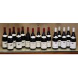Fifteen various bottles of vintage red wine, comprising 5 x 1997 Beaujolais-Villages Michel