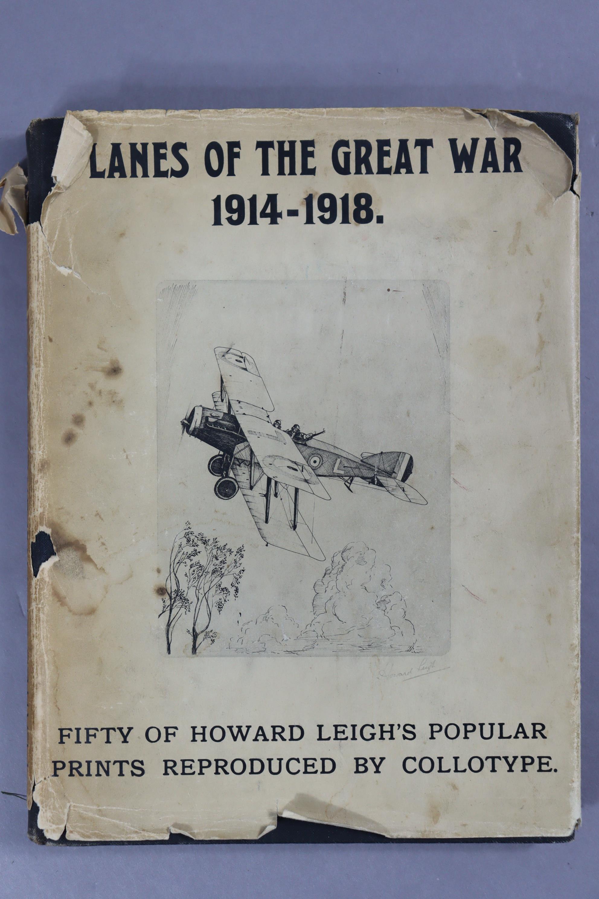 One volume “Planes of The Great War 1914-1918” by Howard Leigh; a Kodak “Brownie Flash II” box - Image 3 of 8