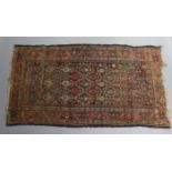 Six various vintage Persian rugs.