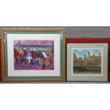 JOHN BRUNSDON (1933-2014) "Tower of London" signed & numbered 31/150, 17” x 18¾”, framed coloured