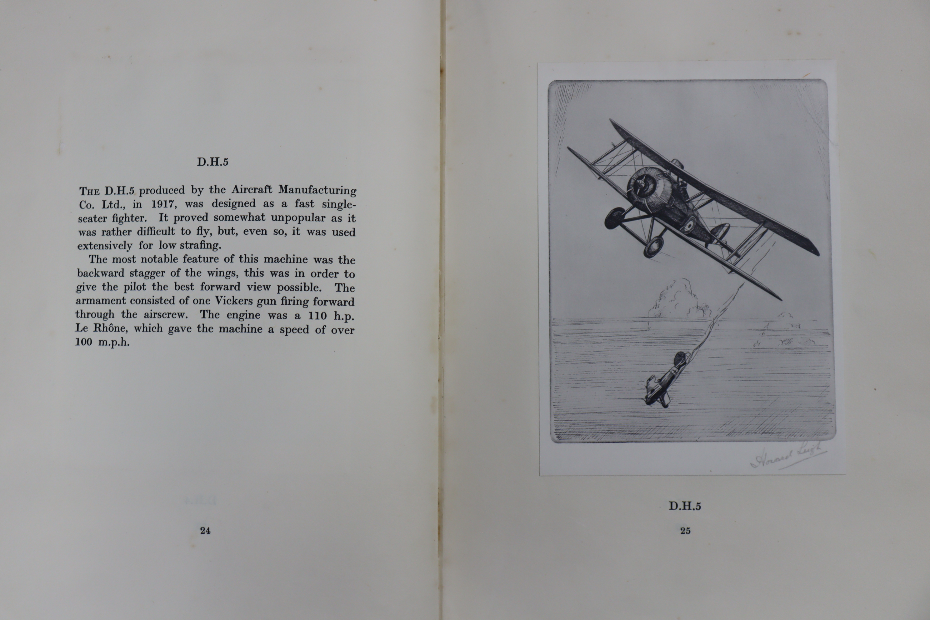 One volume “Planes of The Great War 1914-1918” by Howard Leigh; a Kodak “Brownie Flash II” box - Image 7 of 8