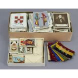 Various assorted cigarette cards.
