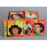 Two hundred & fifty issues of “Goal” the soccer weekly magazine, circa. 1969-1973.