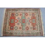 *Amended description* Three various Turkish rugs - a pair, 75" x 54", & a smaller rug, 30" x 64".