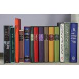 Thirteen various Folio Society books.