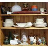 Various items of decorative china, pottery, etc.