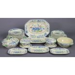 A Copeland Spode “Royal Jasmine” forty-two piece part dinner service, part w.a.f.