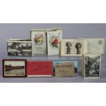 Approximately six hundred loose postcards, early-late 20th century – British views, artwork,