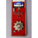 The Portuguese Order of Prince Henry the Navigator; Commander’s neck-badge & breast star in silver-