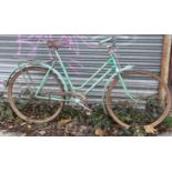 A vintage Stricker ladies’ bicycle.