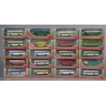 Twenty Gilbow Exclusive First Edition die-cast scale model coaches, each with window box.