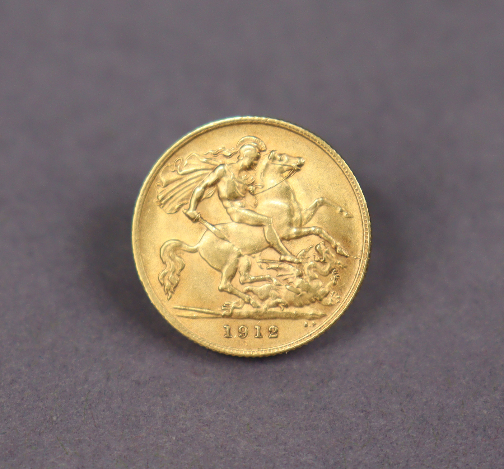 A George V Half-Sovereign, 1912.