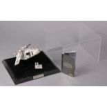 A Code 3 Collectables official die-cast replica Star Wars model “Republic Gunship”, cased, with