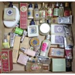Various L’occitane cosmetics, most as-new, some boxed.