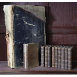 An early 19th century leather-bound volume “The Book of Martyrs on the acts and monuments of The