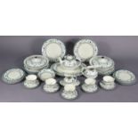 A Royal Doulton fine china “Cambridge” forty-six piece part dinner & tea service.