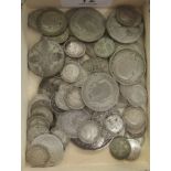 Uncollated British pre-1946 silver coins