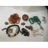 Costume jewellery: to include necklaces and brooches