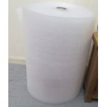 An unused roll of bubble wrap  approx. 100m