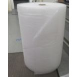 An unused roll of bubble wrap  approx. 100m