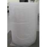 An unused roll of bubble wrap  approx. 100m