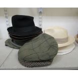 Various gentlemens' hats