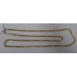 A 14ct gold multilink neckchain