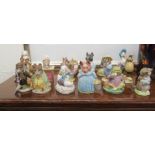 Beswick china Beatrix Potter figures: to include 'Pig-Wig'  4.25"h