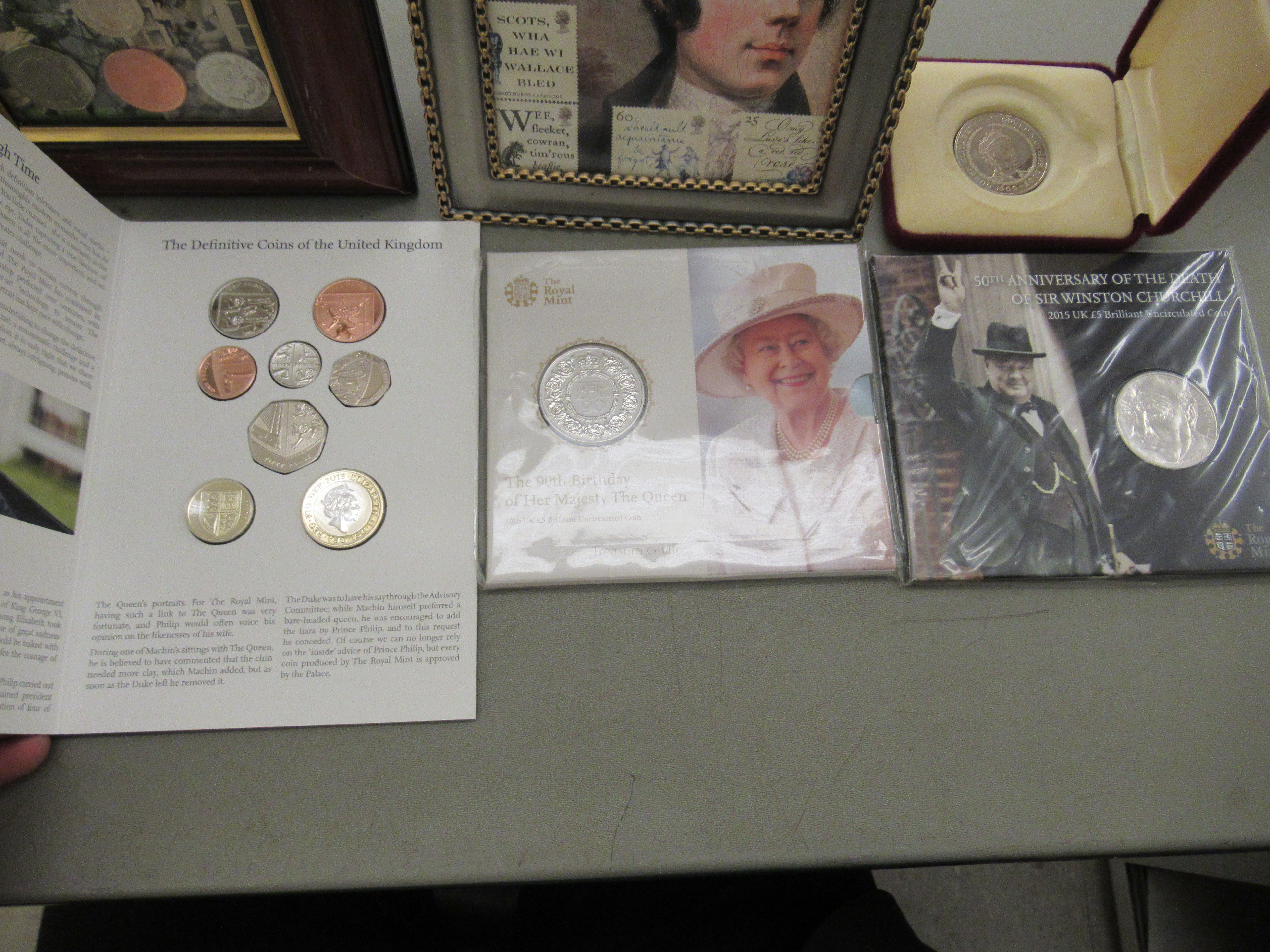 Uncollated collectors coins: to include an Elizabeth II 60th Anniversary £5 - Image 3 of 6