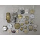Assorted watch movements