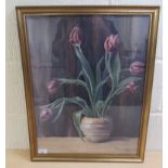 Clarice Webster - a still life study  watercolour  bears a signature & dated 1949  16" x 22"  framed