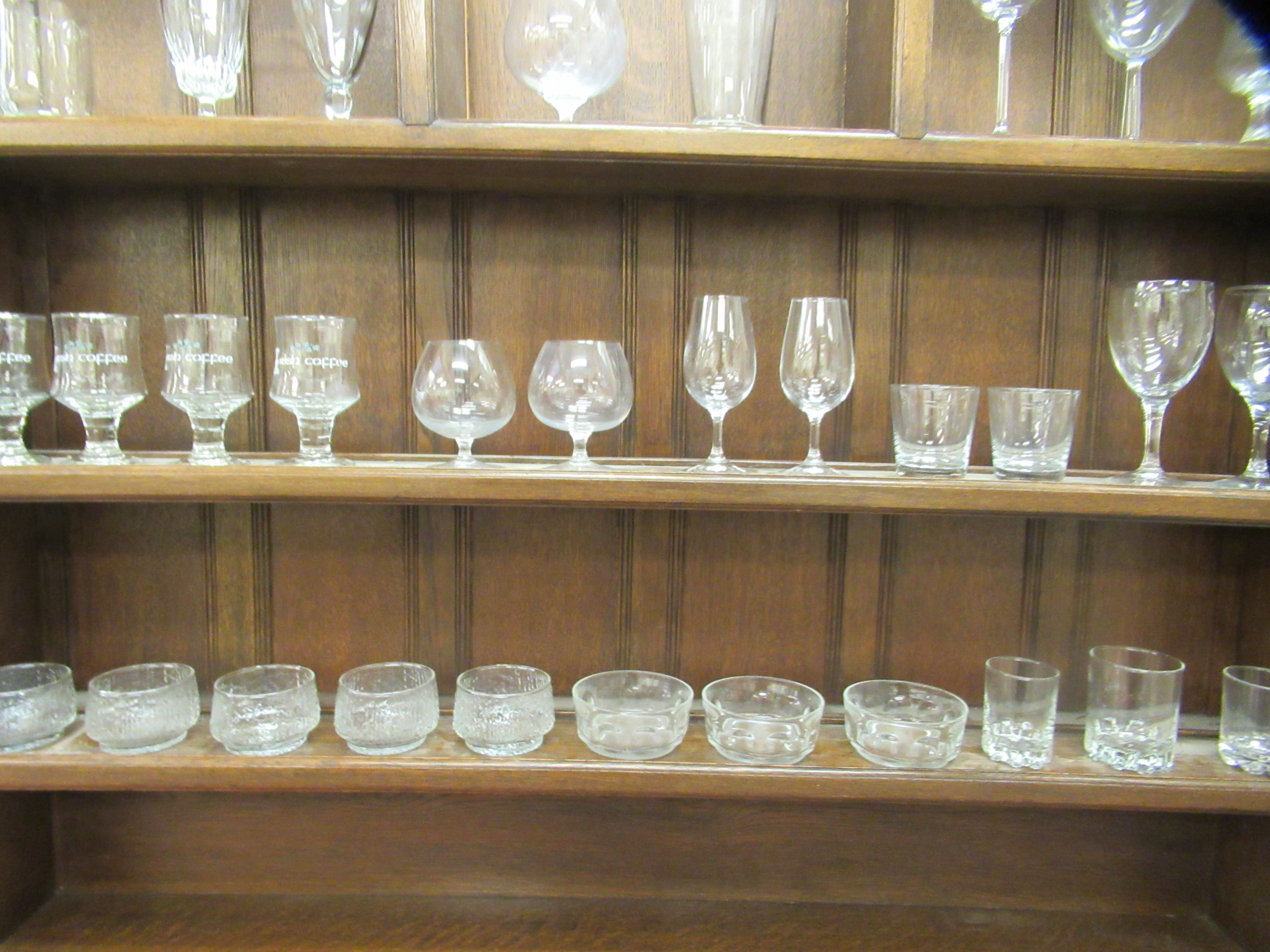 Promotional and other drinking glasses: to include Irish coffee pedestal glasses - Image 2 of 3
