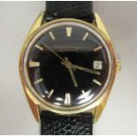A 1960s Girard-Perregaux Giromatic gold plated/stainless steel cased wristwatch, the movement with