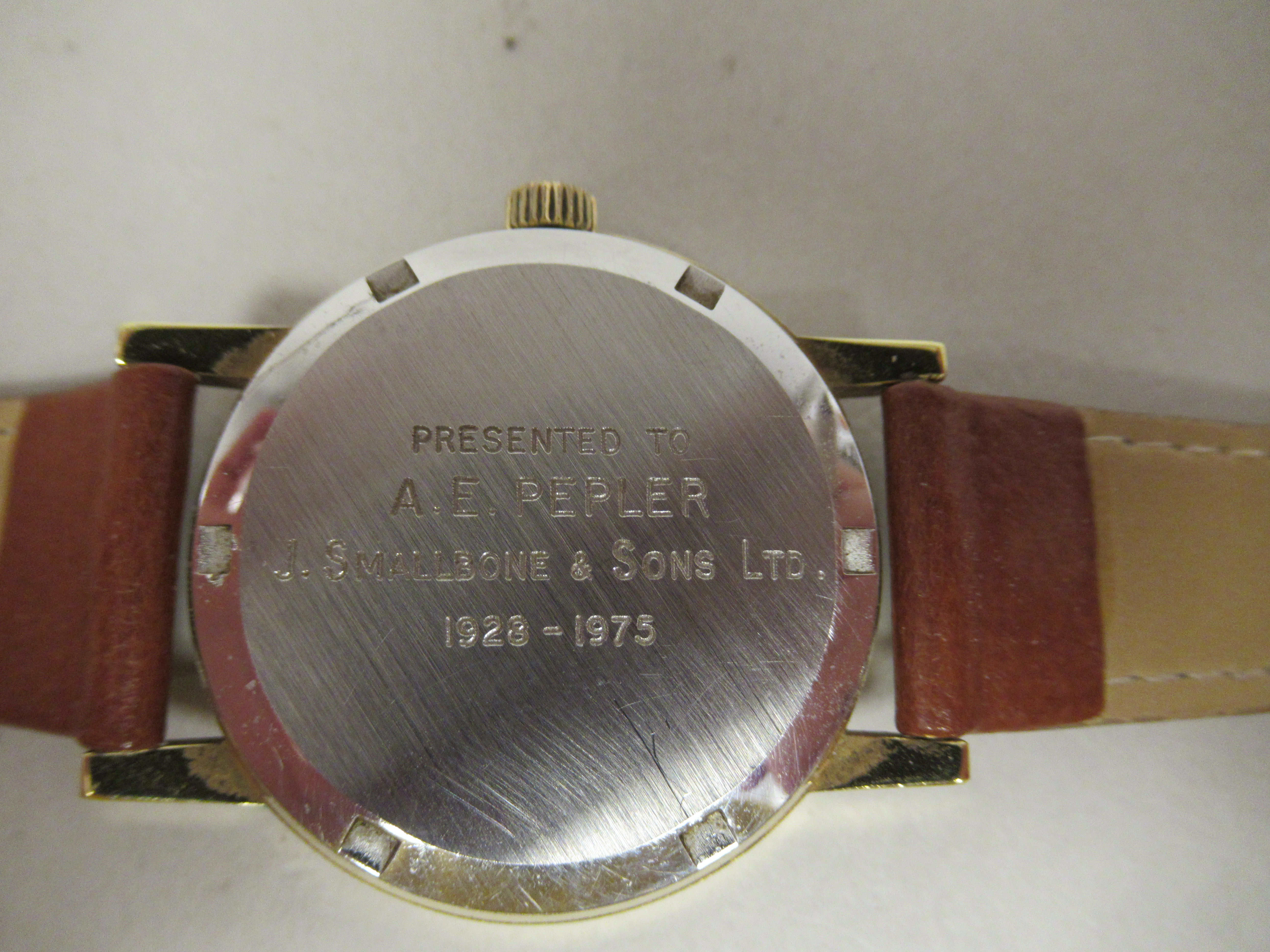 A 1975 Omega gold plated/stainless steel cased wristwatch, the movement with sweeping seconds, faced - Image 3 of 4