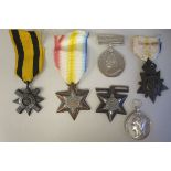 Six assorted British military medals and other awards, some on ribbons and some copies (Please Note: