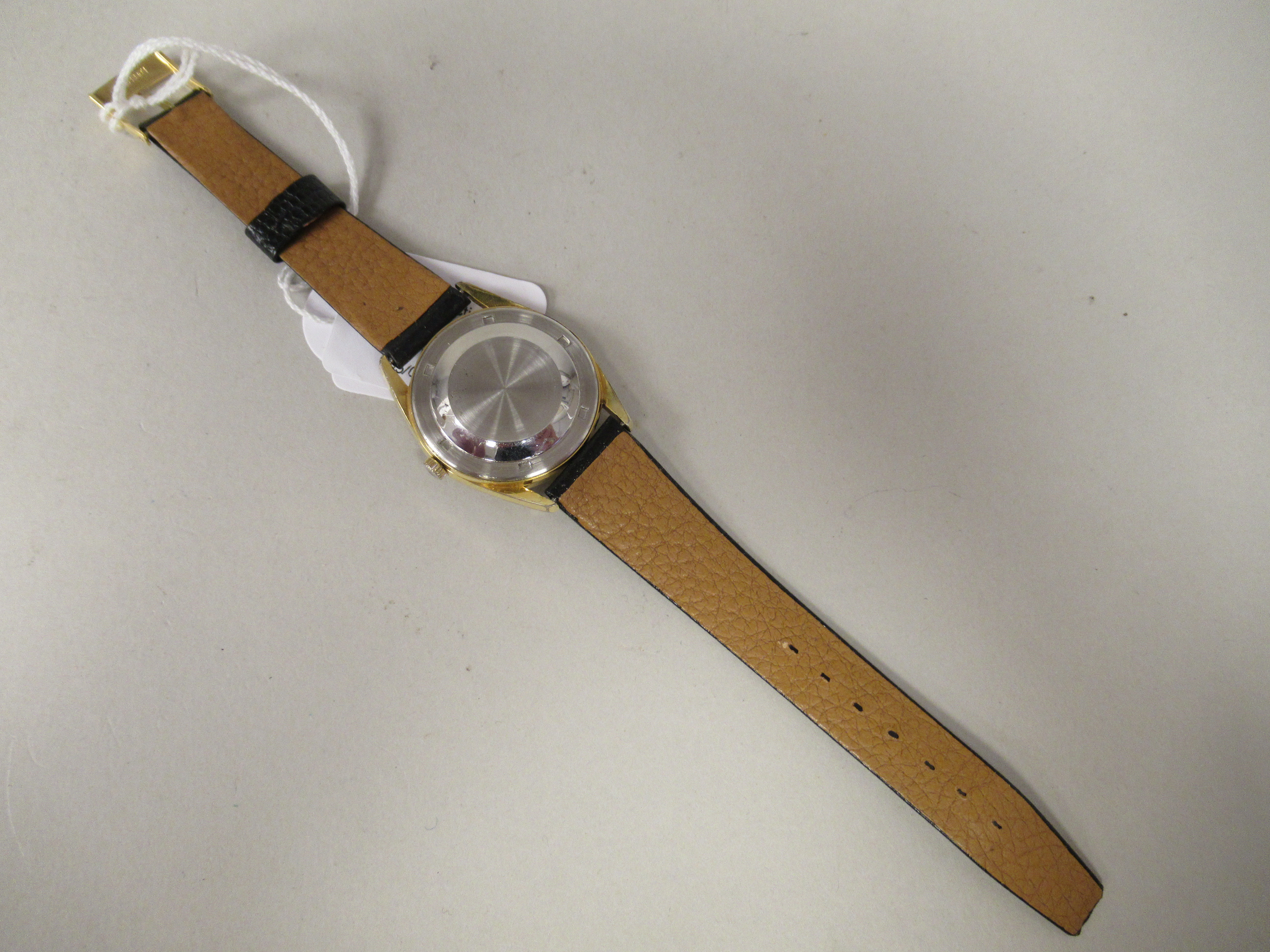 A 1960s Girard-Perregaux Giromatic gold plated/stainless steel cased wristwatch, the movement with - Image 3 of 3