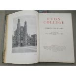 Book; 'Eton College' by Christopher Hussey, Special Etonian Edition No.462