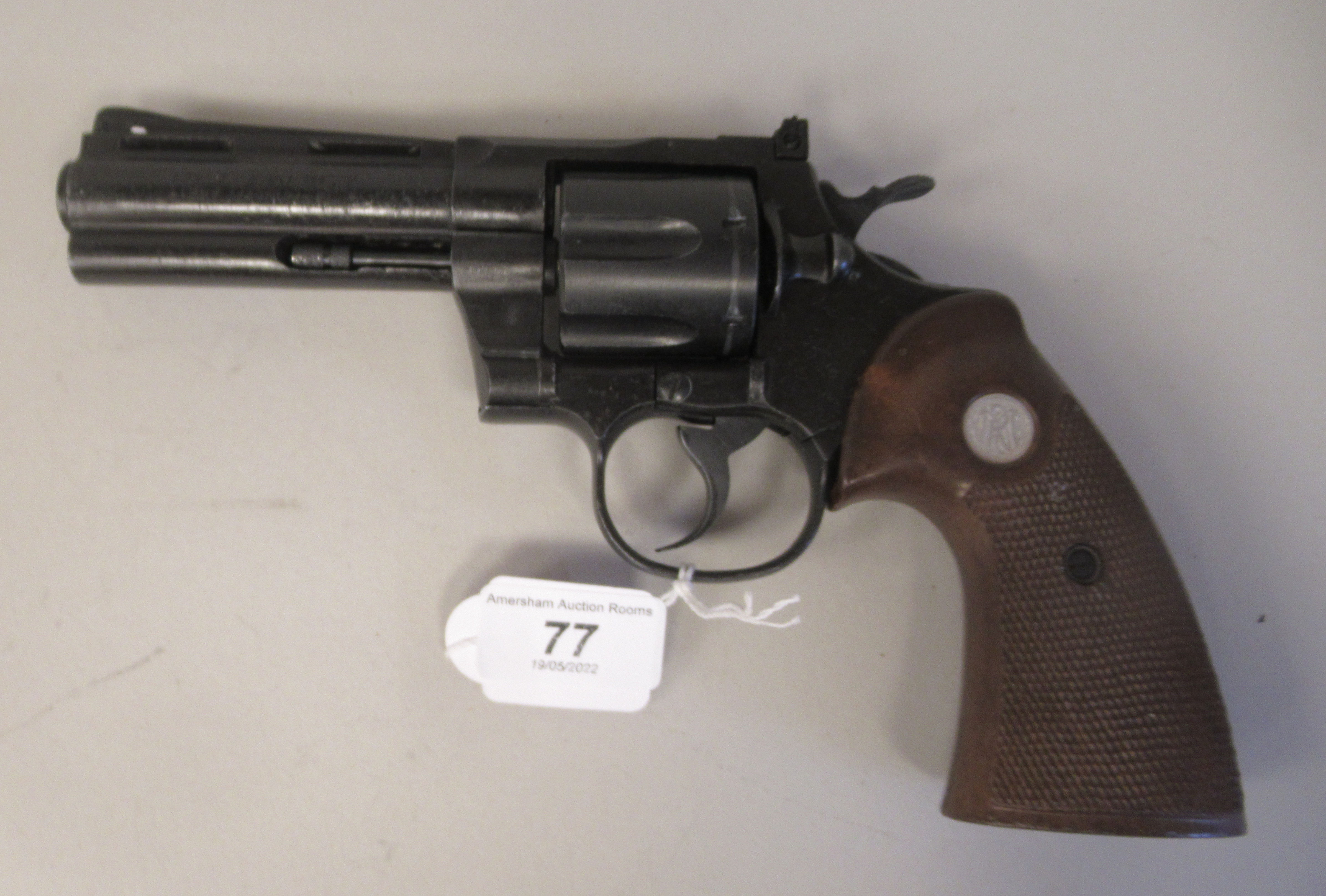 A replica MGC 1970s Colt Python revolver with six dummy rounds  boxed - Image 2 of 8