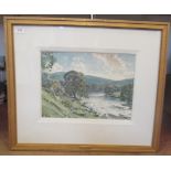 Arthur Reginald Smith - 'The Warfe at Burwash'  watercolour  bears a signature & label verso  10.