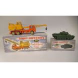 Two Dinky Supertoys diecast model vehicles, viz. (972) a 'Coles' 20 ton lorry mounted crane