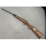 A Slavia .22 calibre air rifle, serial number 103212