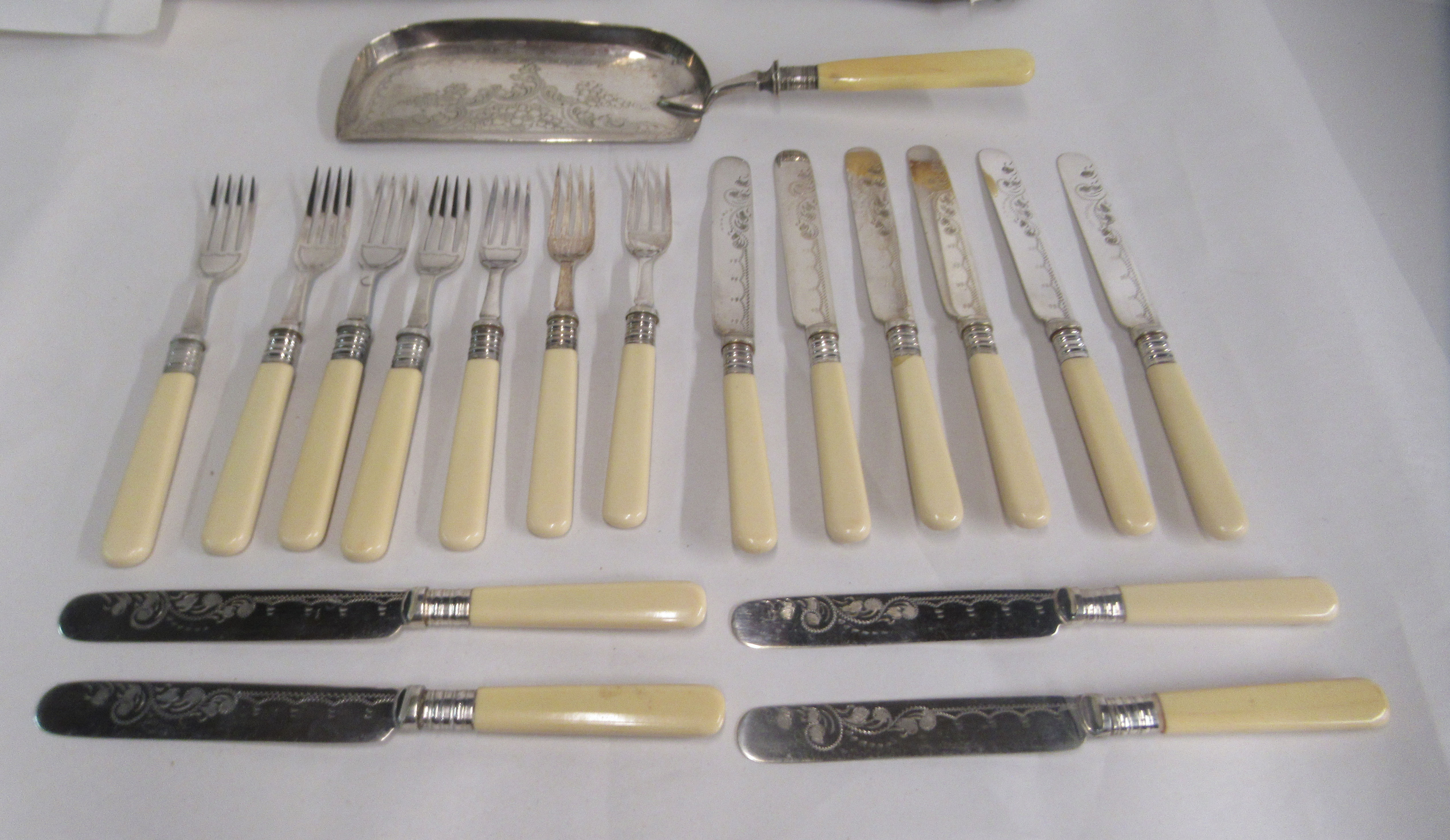 Variously patterned Mappin & Webb and other EPNS cutlery and flatware - Image 2 of 4