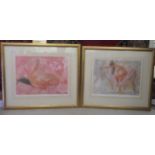After Thornton UTZ - nudes  two Limited Edition 210/950 prints  bearing pencil signatures & labels