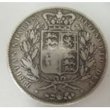 A Victorian silver crown 1844