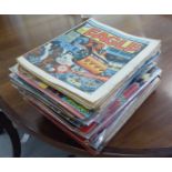 Approx. one hundred 1980s Eagle and 2000 AD comics
