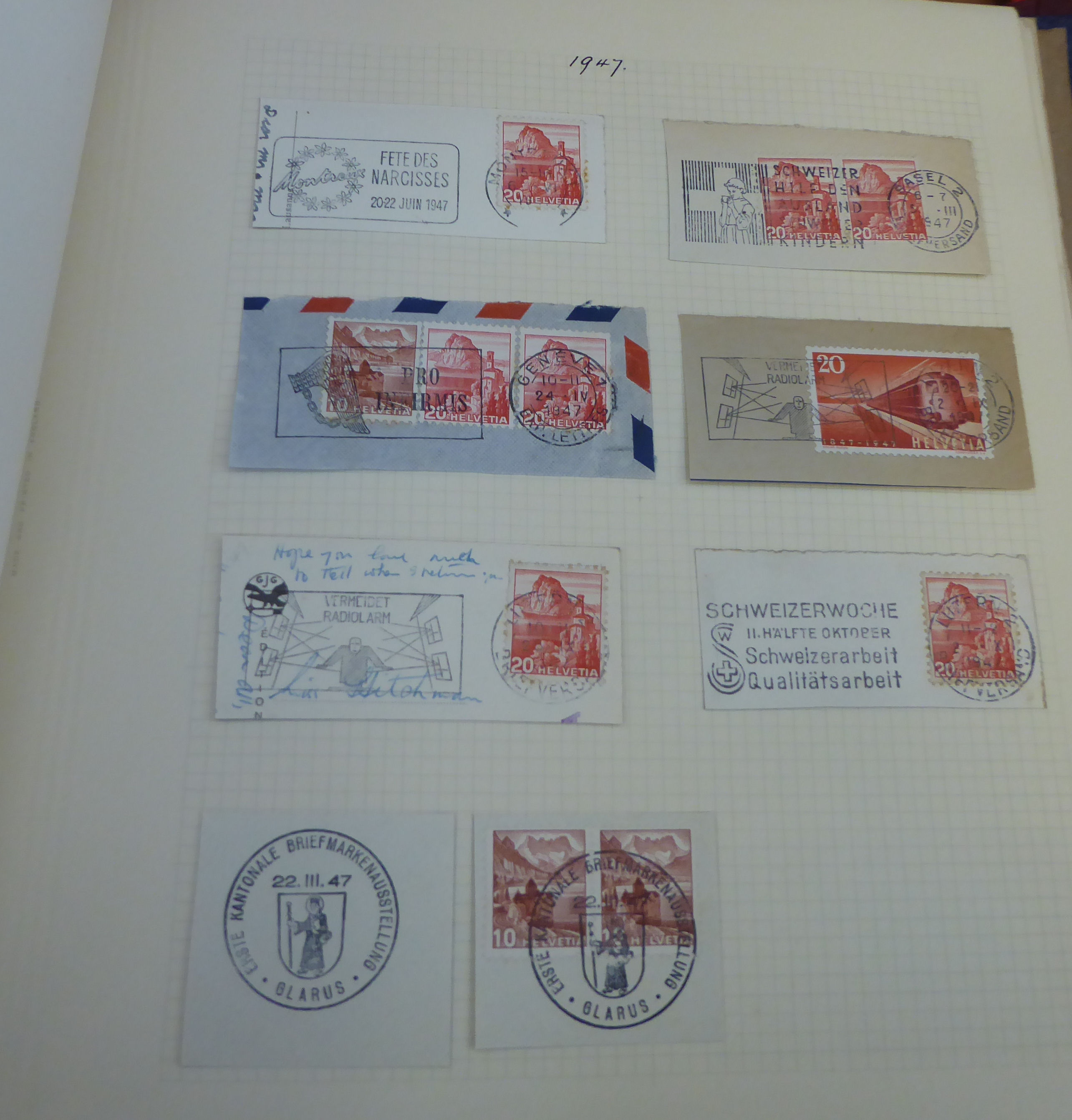 Uncollated British and other world issue postage stamps: to include unused sheets of 1/2d stamps - Image 6 of 8