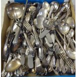 Variously patterned EPNS cutlery and flatware with stainless steel blades