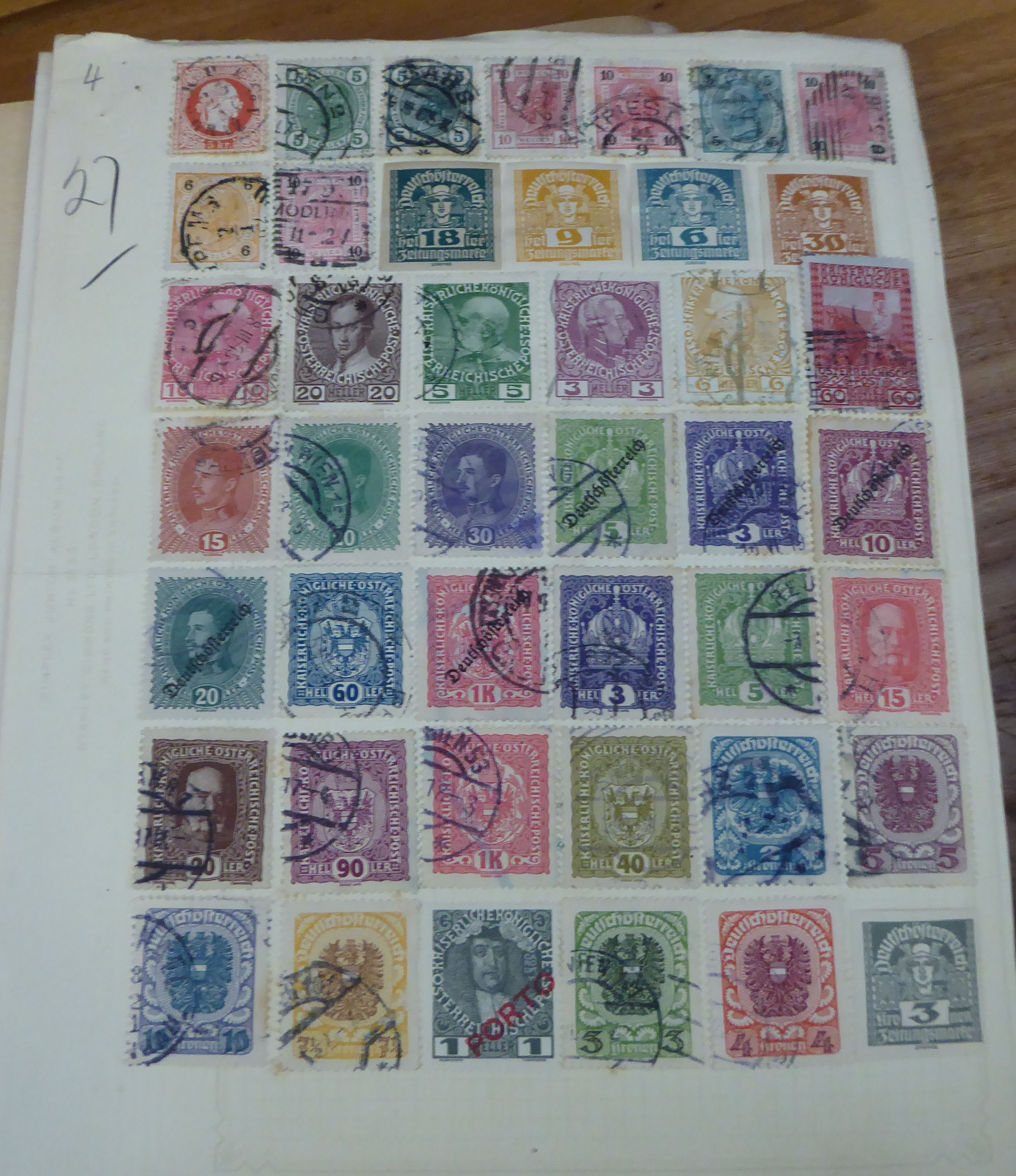 Uncollated British and other world issue postage stamps: to include unused sheets of 1/2d stamps - Image 7 of 8