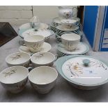 Wedgwood china Tiger Lily pattern tableware